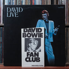 Load image into Gallery viewer, David Bowie - David Live - 2LP INSERT 1975 RCA Victor, VG/VG 7
