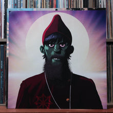 Load image into Gallery viewer, Gorillaz - Cracker Island - PINK NEON Vinyl - POSTER 2023 Parlophone, EX/EX 5
