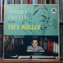 Load image into Gallery viewer, André Previn - Plays Fats Waller - 1958 Tops, VG/VG 1
