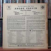 Load image into Gallery viewer, André Previn - Plays Fats Waller - 1958 Tops, VG/VG 2
