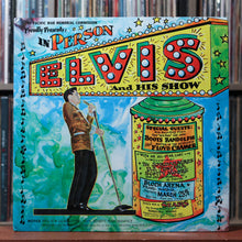 Load image into Gallery viewer, Elvis Presley - In Person Elvis And His Show - W/ BOOKLET 1961, VG+/EX 1

