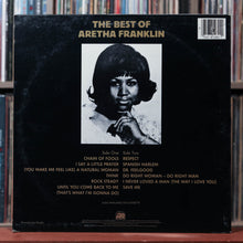 Load image into Gallery viewer, Aretha Franklin - The Best Of Aretha Franklin - 1984 Atlantic, VG+/EX 2
