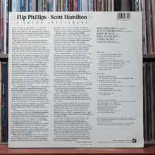 Load image into Gallery viewer, Flip Phillips, Scott Hamilton - A Sound Investment SIGNED - 1987 Concord Jazz 2
