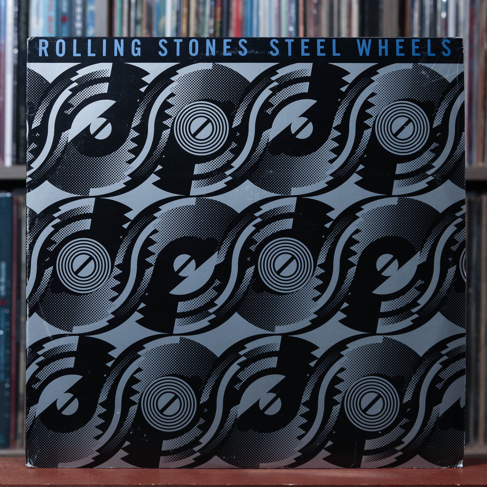 超レア香港盤The Rolling Stones Steel Wheelsプロモ The Rolling Stones - Steel Wheels - PROMO W/ PRESS RELEASE & PHOTO - 1