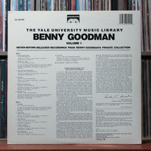 Load image into Gallery viewer, Benny Goodman Yale Archives Vol 1 - 1988 Musicmasters, VG+/VG+ 2
