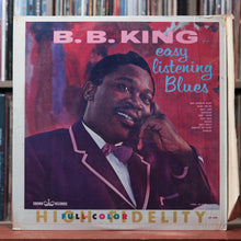 Load image into Gallery viewer, B.B. King - Easy Listening Blues - w/ SHRINK - 1962 Crown, VG/VG 1
