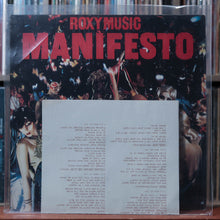 Load image into Gallery viewer, Roxy Music - Manifesto - W/ PRESS RELEASE 1979 ATCO, VG+/EX 8
