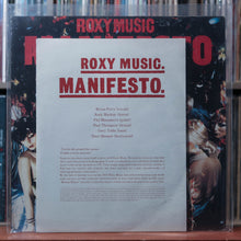 Load image into Gallery viewer, Roxy Music - Manifesto - W/ PRESS RELEASE 1979 ATCO, VG+/EX 10
