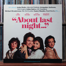 Load image into Gallery viewer, Various - "About Last Night..." (Music From The Motion Picture) - 1986, VG/VG 1
