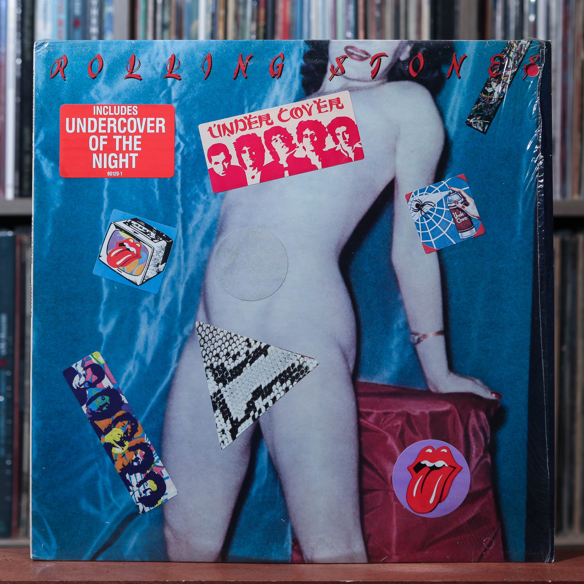 The Rolling Stones - Undercover - w/ SHRINK HYPE & INSERT - 1983 Rolli