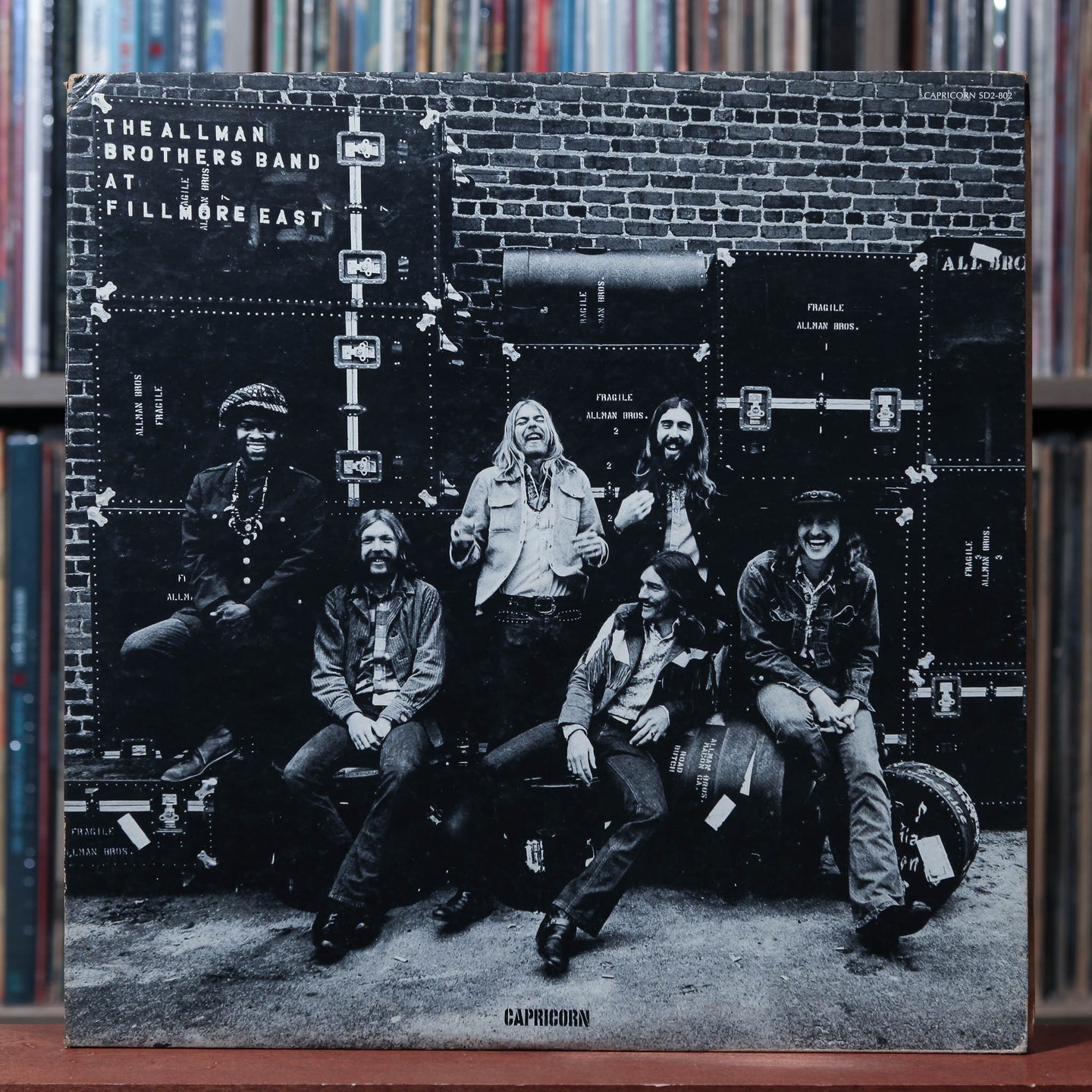 The Allman Brothers Band - At Fillmore East - 2LP 1971 Capricorn, VG/V