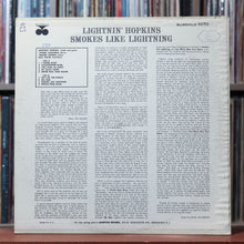 Load image into Gallery viewer, Lightnin' Hopkins - Smokes Like Lightning - MONO - 1963 Prestige, VG/VG 2
