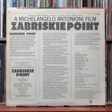 Load image into Gallery viewer, Various - Music From The Motion Picture Sound Track Zabriskie Point - 1970 MGM, VG/VG 2

