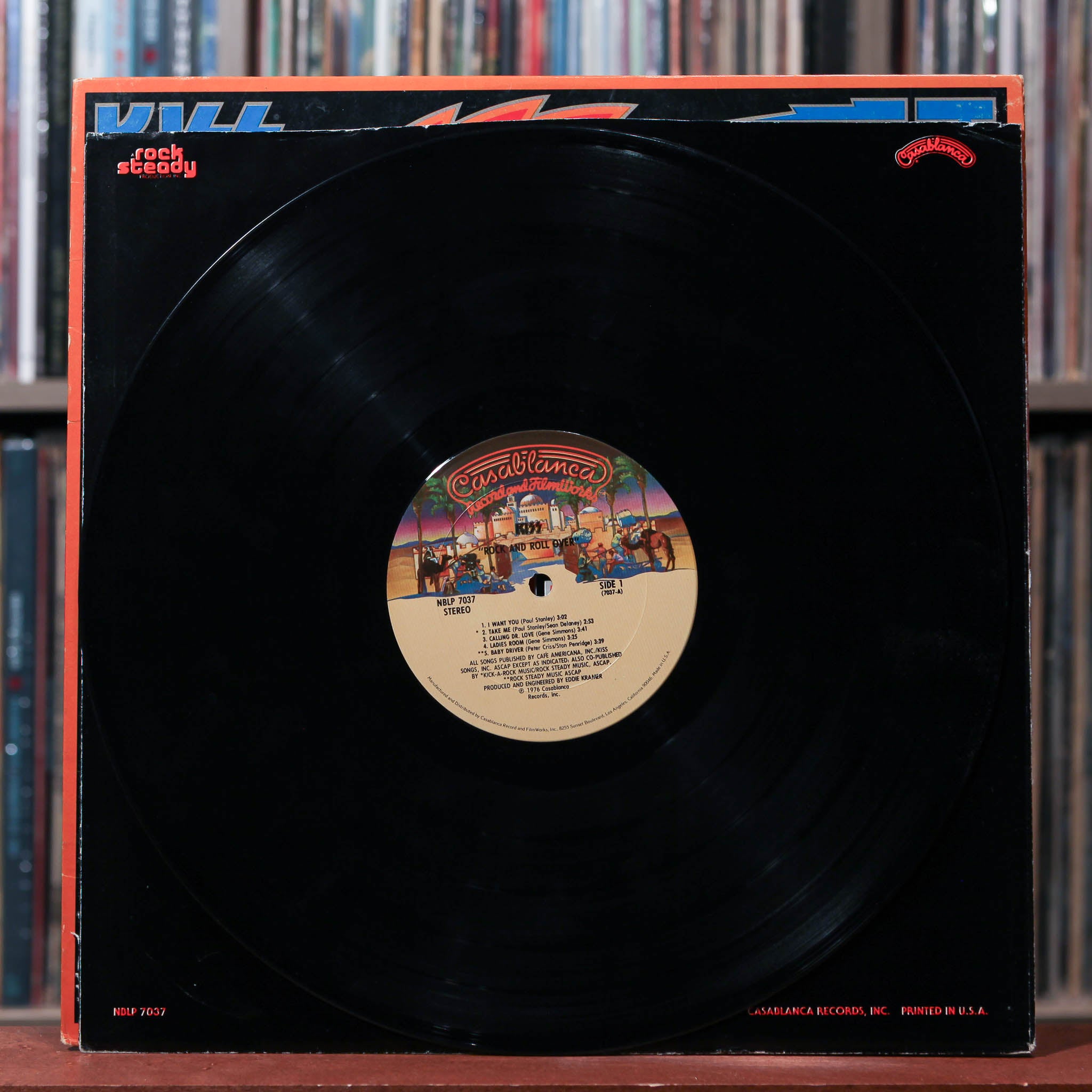 Kiss - Rock And Roll Over - 1977 Casablanca, VG+/VG+