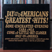 Load image into Gallery viewer, Jay &amp; The Americans - Greatest Hits! - 1980 United Artists, EX/EX 1
