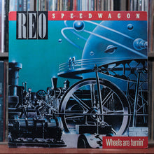 Load image into Gallery viewer, REO Speedwagon - Wheels Are Turnin' - 1984 Epic, VG+/VG+ 1
