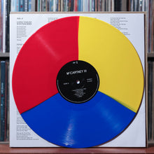 Load image into Gallery viewer, Paul McCartney - McCartney III - TRI COLOR W/ INSERT w/ SHRINK - 2023, NM/VG+ 3
