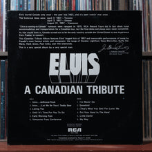 Load image into Gallery viewer, Elvis Presley - A Canadian Tribute - TRANS YELLOW Vinyl - Canada 1978 RCA, VG/EX 2
