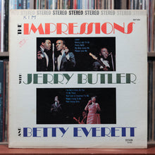 Load image into Gallery viewer, The Impressions, Jerry Butler, Betty Everett - The Impressions With Jerry Butler And Betty Everett - 1965, VG/VG 1
