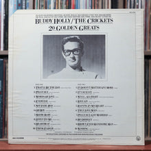 Load image into Gallery viewer, Buddy Holly, The Crickets - 20 Golden Greats - 1978 MCA, VG/NM 2
