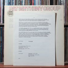 Load image into Gallery viewer, Pat Metheny Group - Self Title PROMO W/ PRESS RELEASE &amp; PHOTOS - 1978 ECM VG+/EX 6
