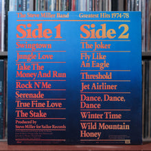 Load image into Gallery viewer, Steve Miller Band - Greatest Hits 1974-78 - 1978 Capitol, VG/VG 2
