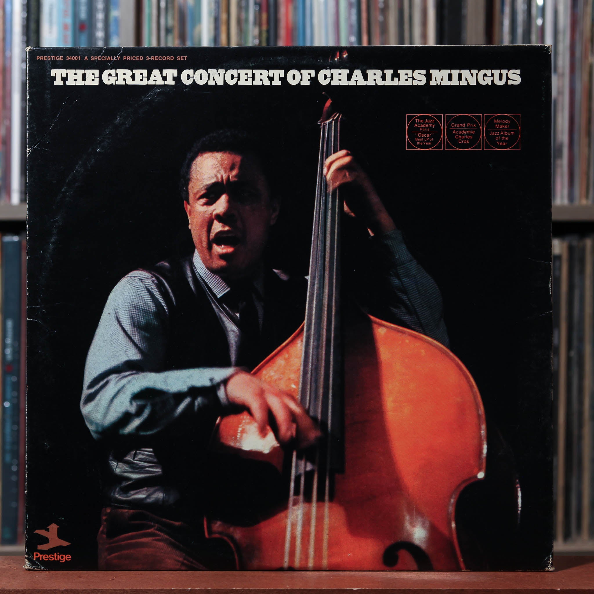 Charles Mingus - The Great Concert Of Charles Mingus - 3LP 1972 Presti