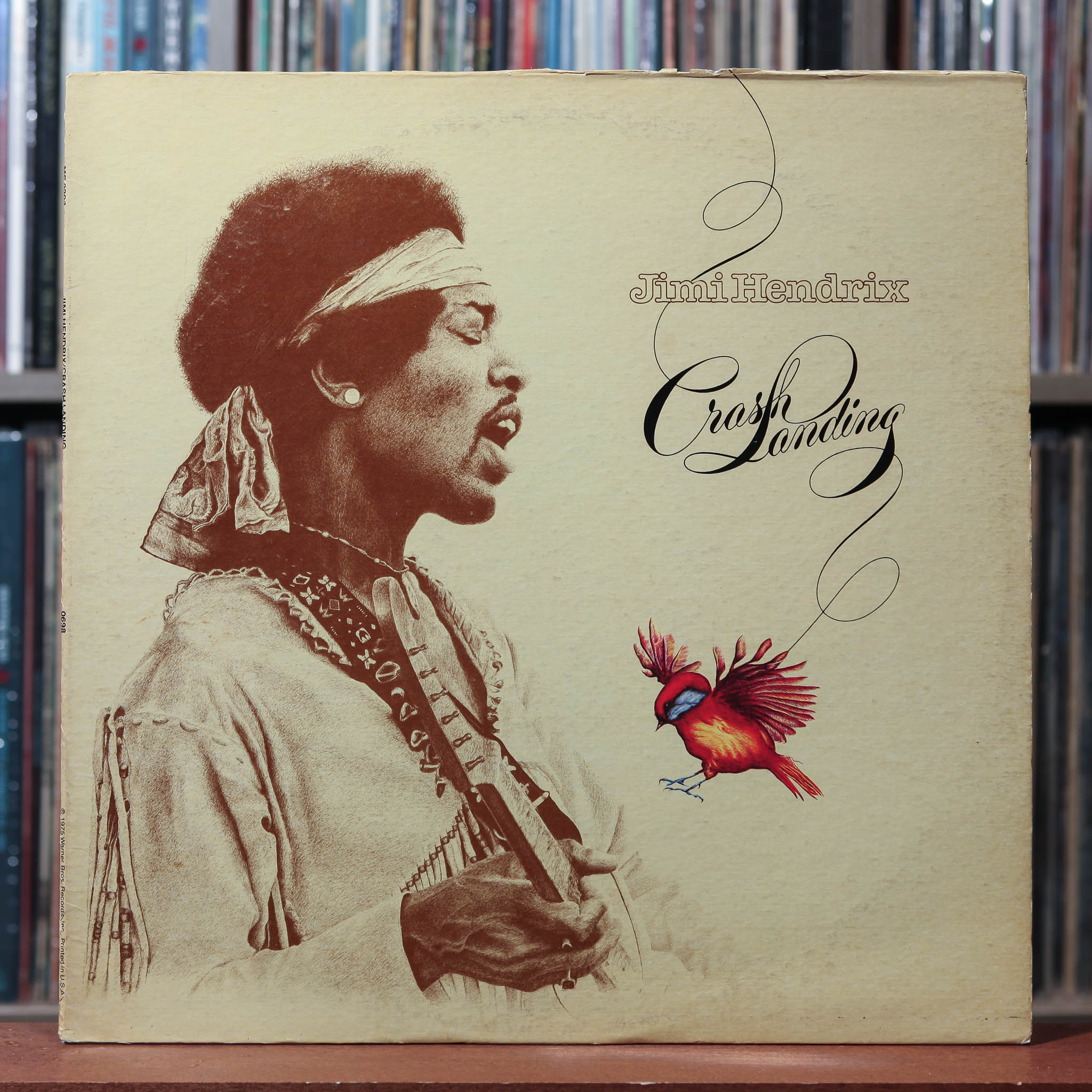 Jimi Hendrix - Crash Landing - 1975 Reprise, G+/VG