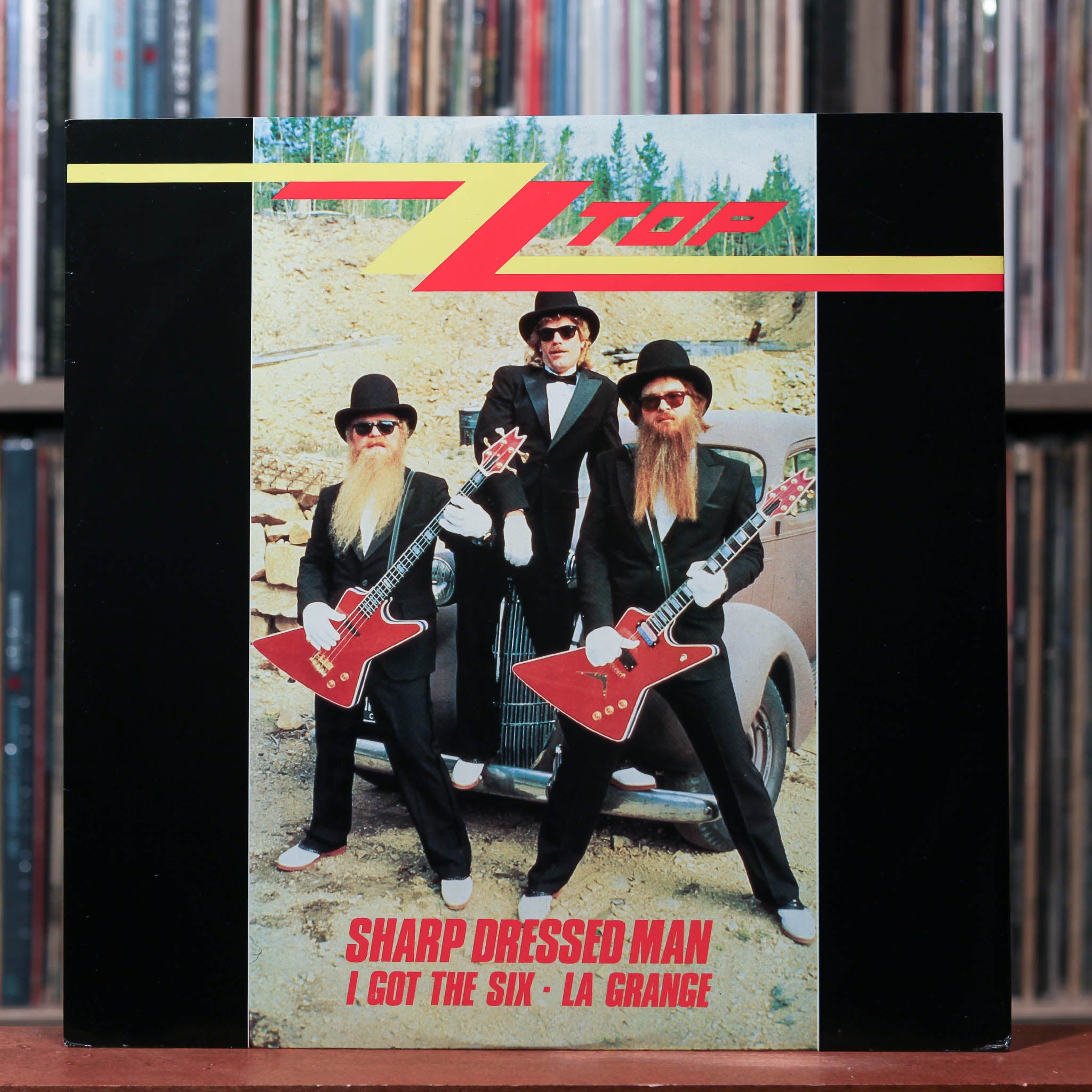 zz top sharp dressed - Man style_midcentury Color:VERMILLION Steppin' Out: Fancy Casino