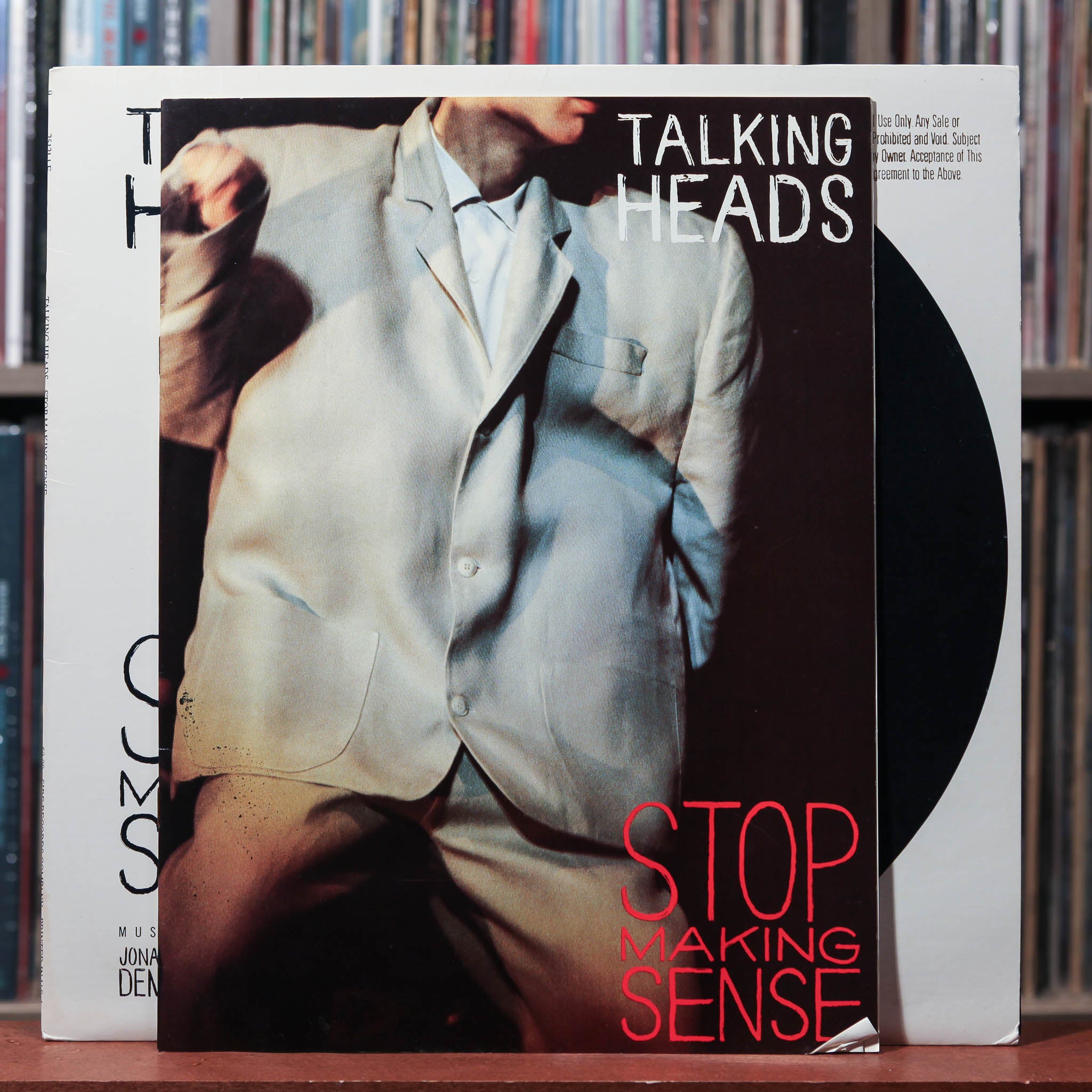 Talking Heads - Stop Making Sense - PROMO W/ BOOKLET - 1984 Sire, VG+/