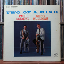 Load image into Gallery viewer, Paul Desmond, Gerry Mulligan - Two Of A Mind - 1962 RCA Victor, VG/VG 1
