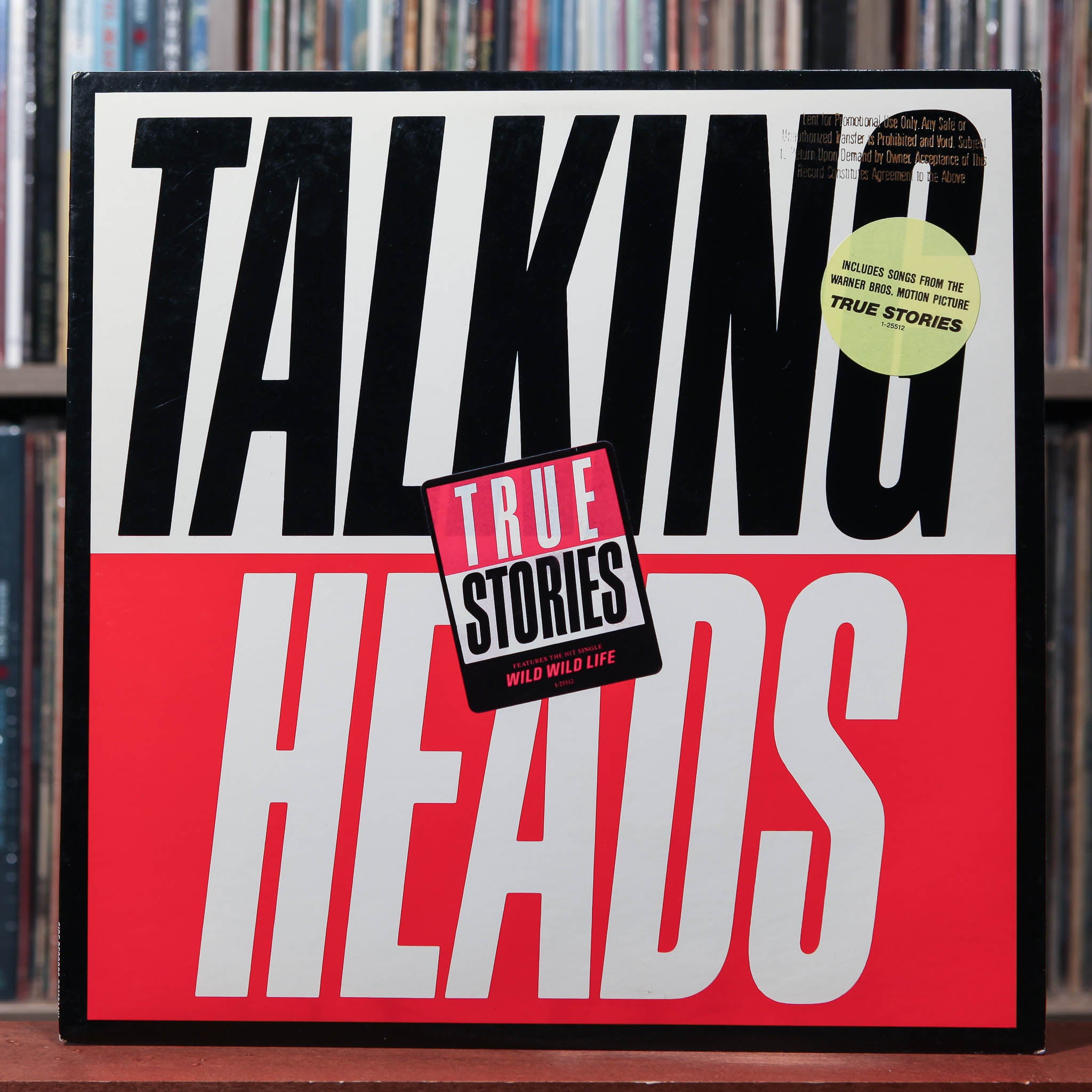 Talking Heads - True Stories - PROMO - 1986 Sire, EX/EX