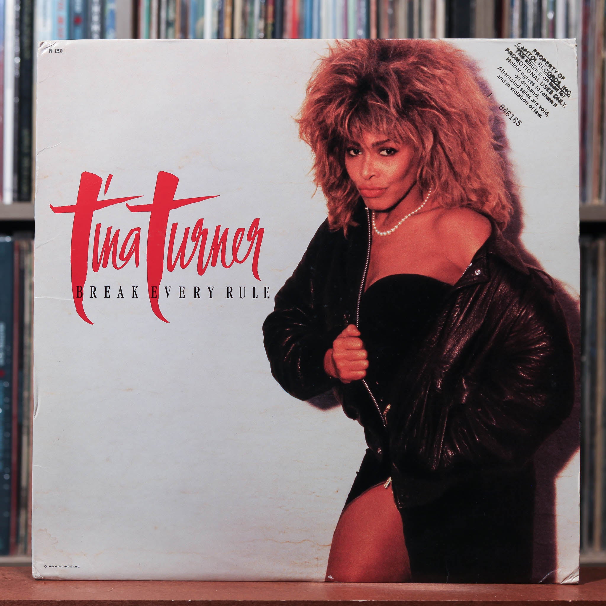 Tina Turner - Break Every Rule - PROMO W/ PRESS FOLDER & PHOTOS - 1986