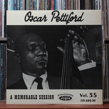 Load image into Gallery viewer, Oscar Pettiford - A Memorable Session - France 1964 Disques Vogue, VG+/EX 1
