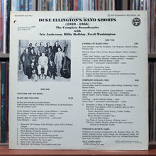 Load image into Gallery viewer, Duke Ellington - Duke Ellington's Band Shorts - PROMO - 1978 Biograph, VG+/EX 2

