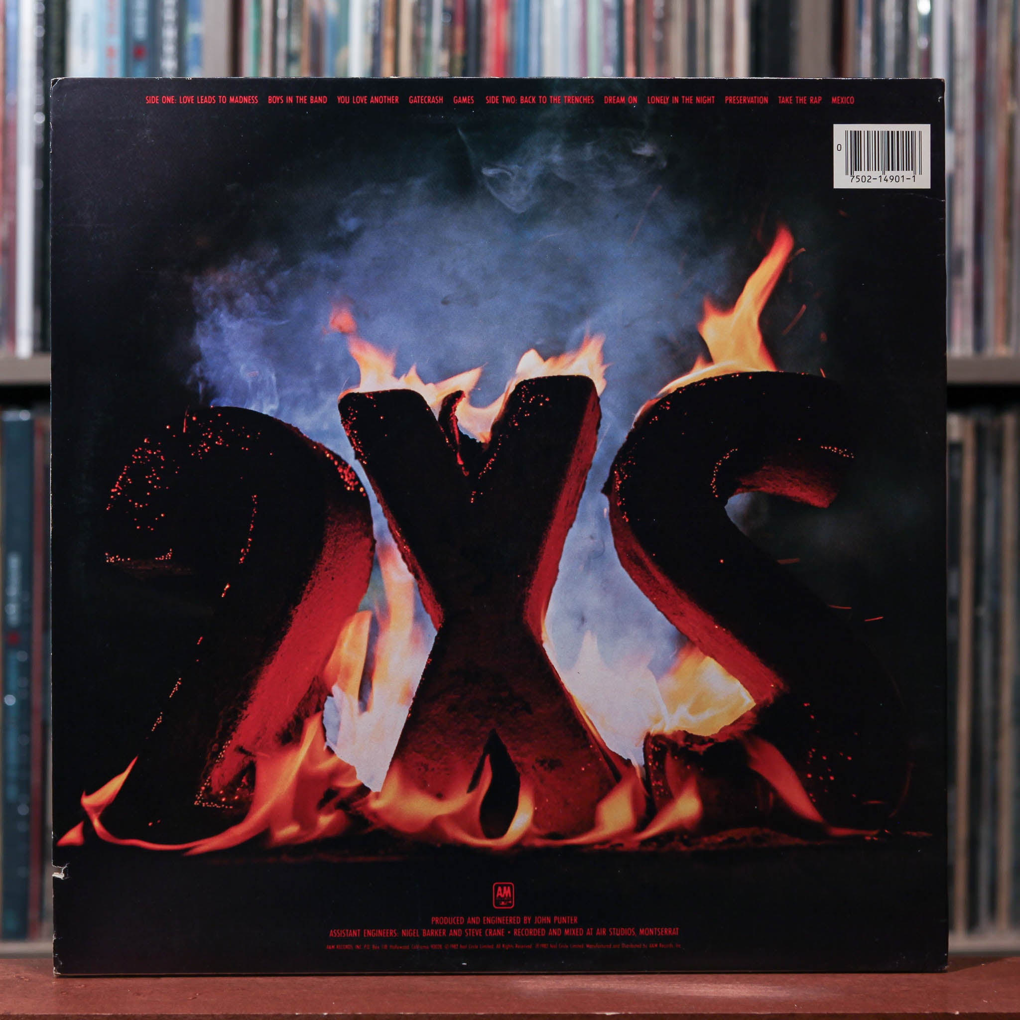 Nazareth - 2XS - 1982 A&M, VG+/EX