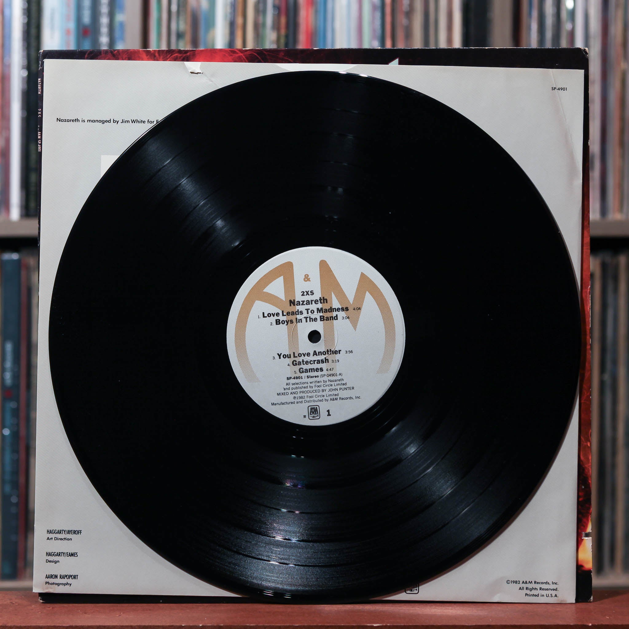 レクサベリE Nazareth - 2XS - 1982 A&M, VG+/EX