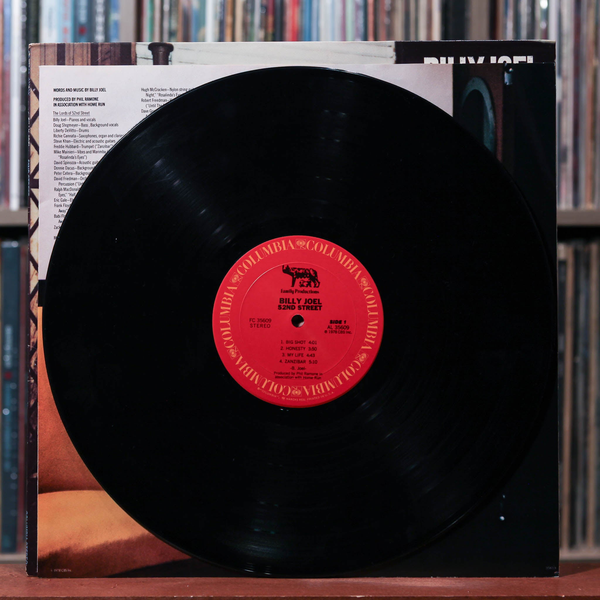 Billy Joel - 52nd Street - 1978 Columbia, VG+/VG+