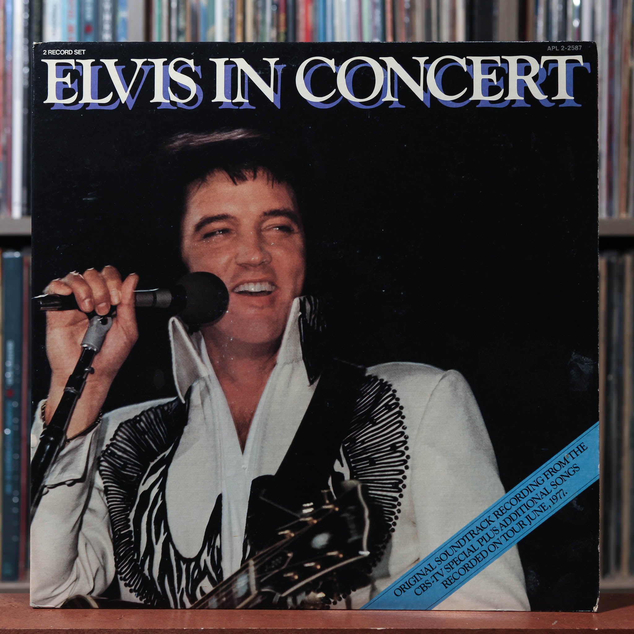 Elvis Presley - Elvis In Concert - 2LP 1977 RCA, VG+/EX