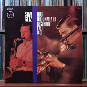 Stan Getz, Bob Brookmeyer - Recorded Fall 1961 - 1961 Verve, EX&frasl;VG+