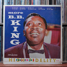 Load image into Gallery viewer, B.B. King - More B.B. King - MONO w/ SHRINK - 1961 Crown, VG/VG 1
