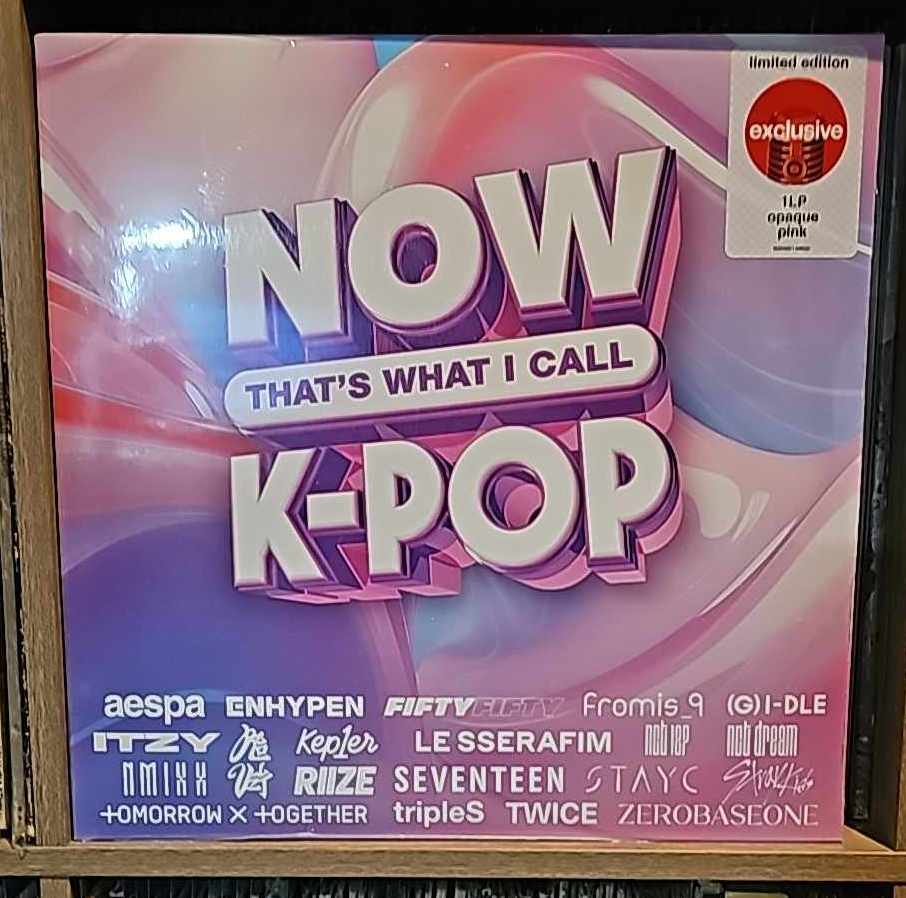 新品未開封NOW THAT'S WHAT I CALL K-POP レコード Now That's What I Call K-Pop' tracklist revealed