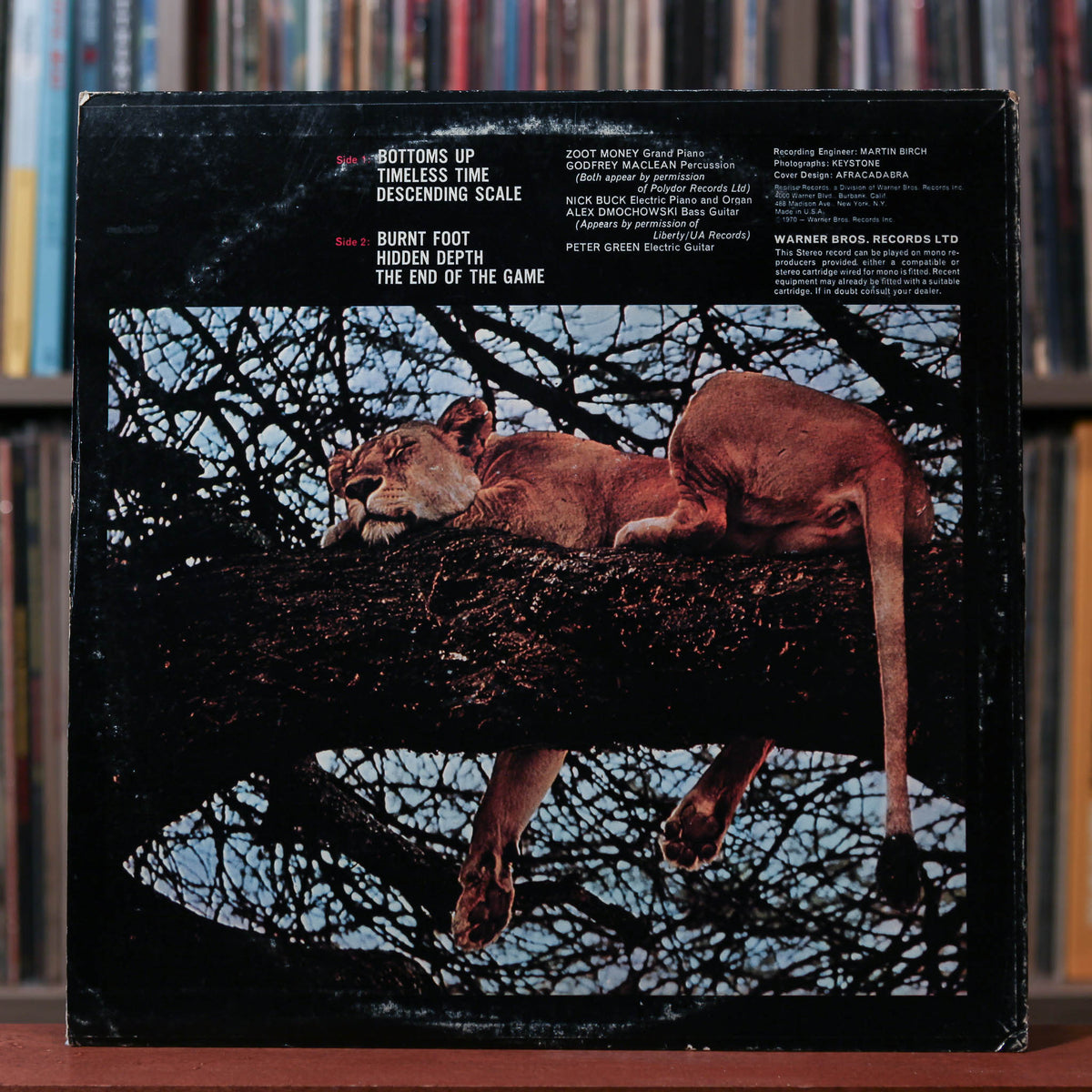 Peter Green - The End Of The Game - 1970 Reprise Records, VG&frasl;VG
