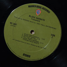 Load image into Gallery viewer, Black Sabbath - Paranoid - 1971 Warner Bros., VG/VG 4
