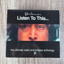 Load image into Gallery viewer, John Lennon - Listen To This... The Ultimate Walls and Bridges Anthology - 1998 Vigotone, Rare Private Press 1
