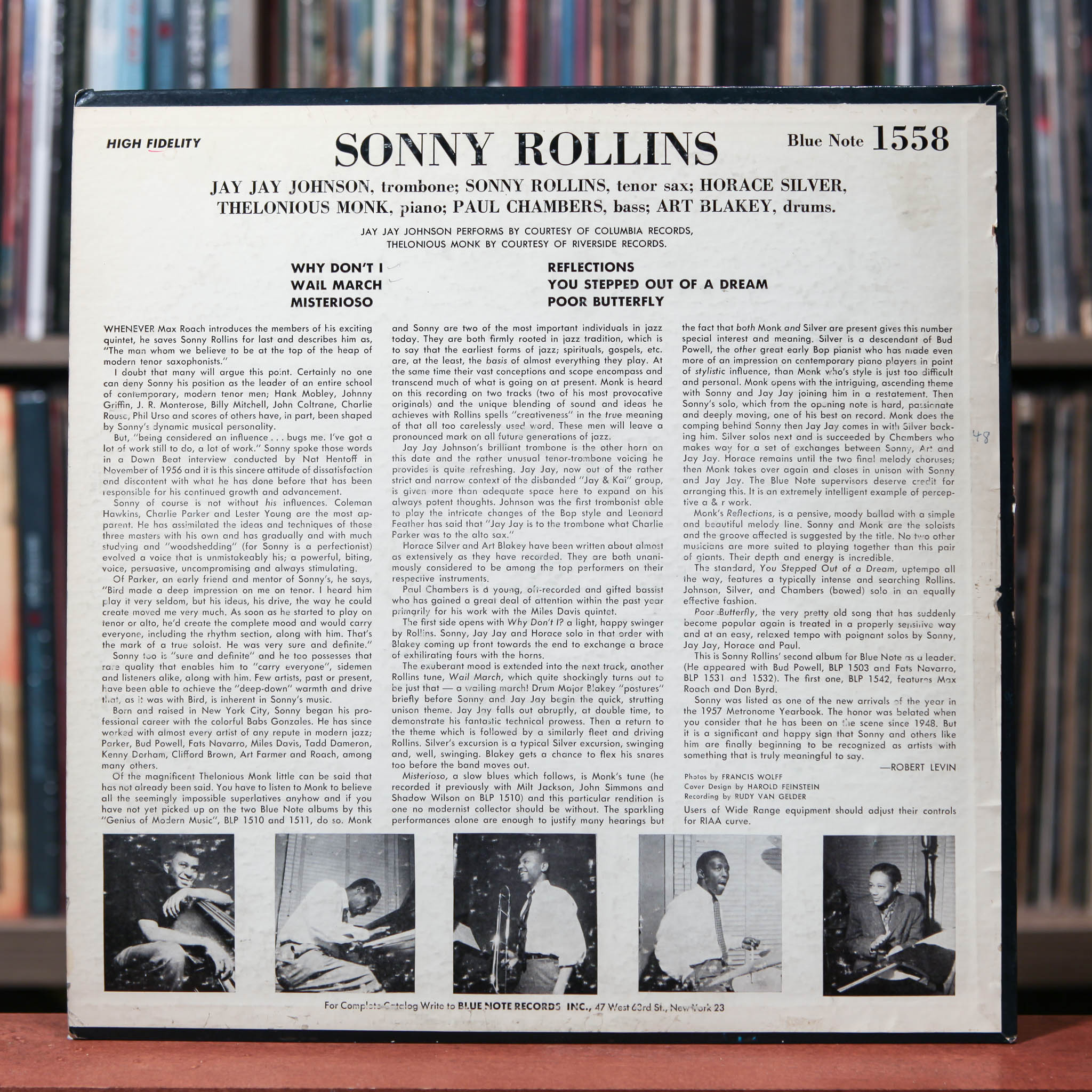 Sonny Rollins - Volume 2 - 1957 Blue Note, VG/VG