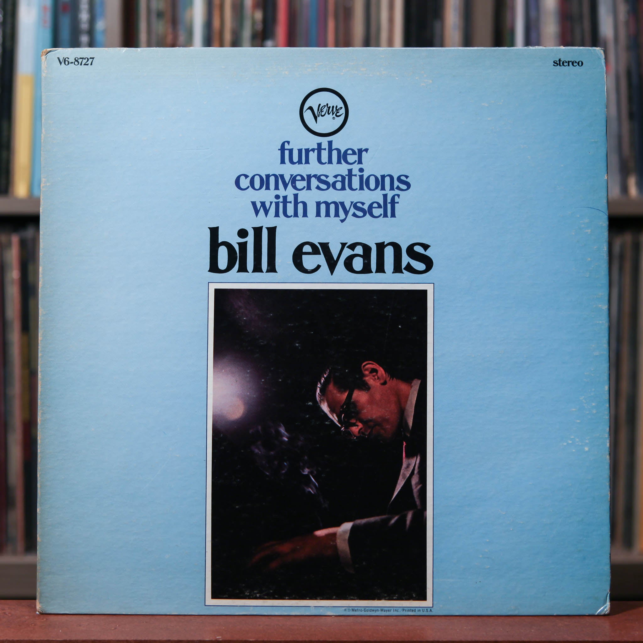 Bill Evans A Simple Matter of Conviction PROMO Vinyl Record Jazz Shelly Manne store