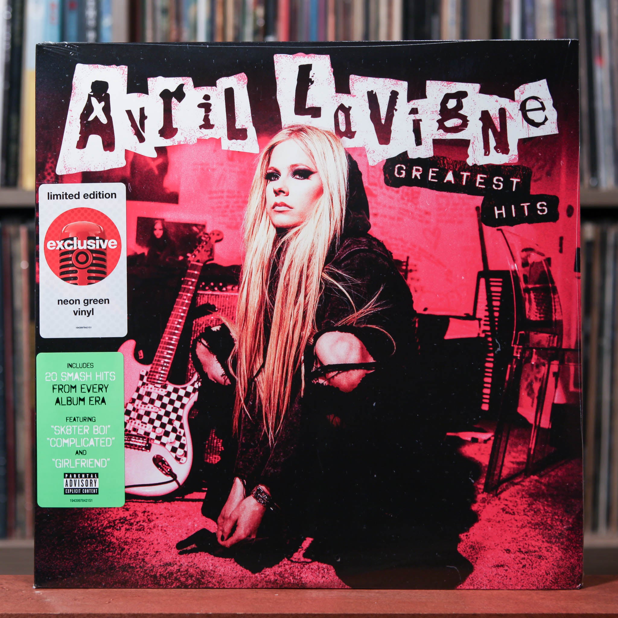 Avril Lavigne - Greatest Hits - GREEN NEON viny 2024 Legacy, SEALED