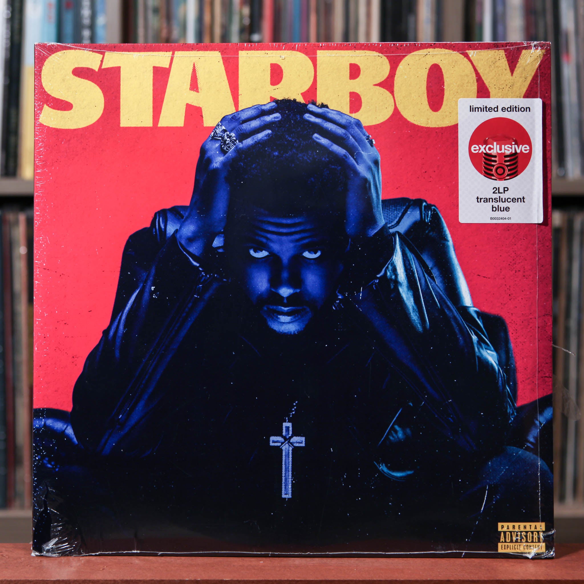 The Weeknd - Starboy - BLUE TRANSLUCENT vinyl 2020 XO, SEALED