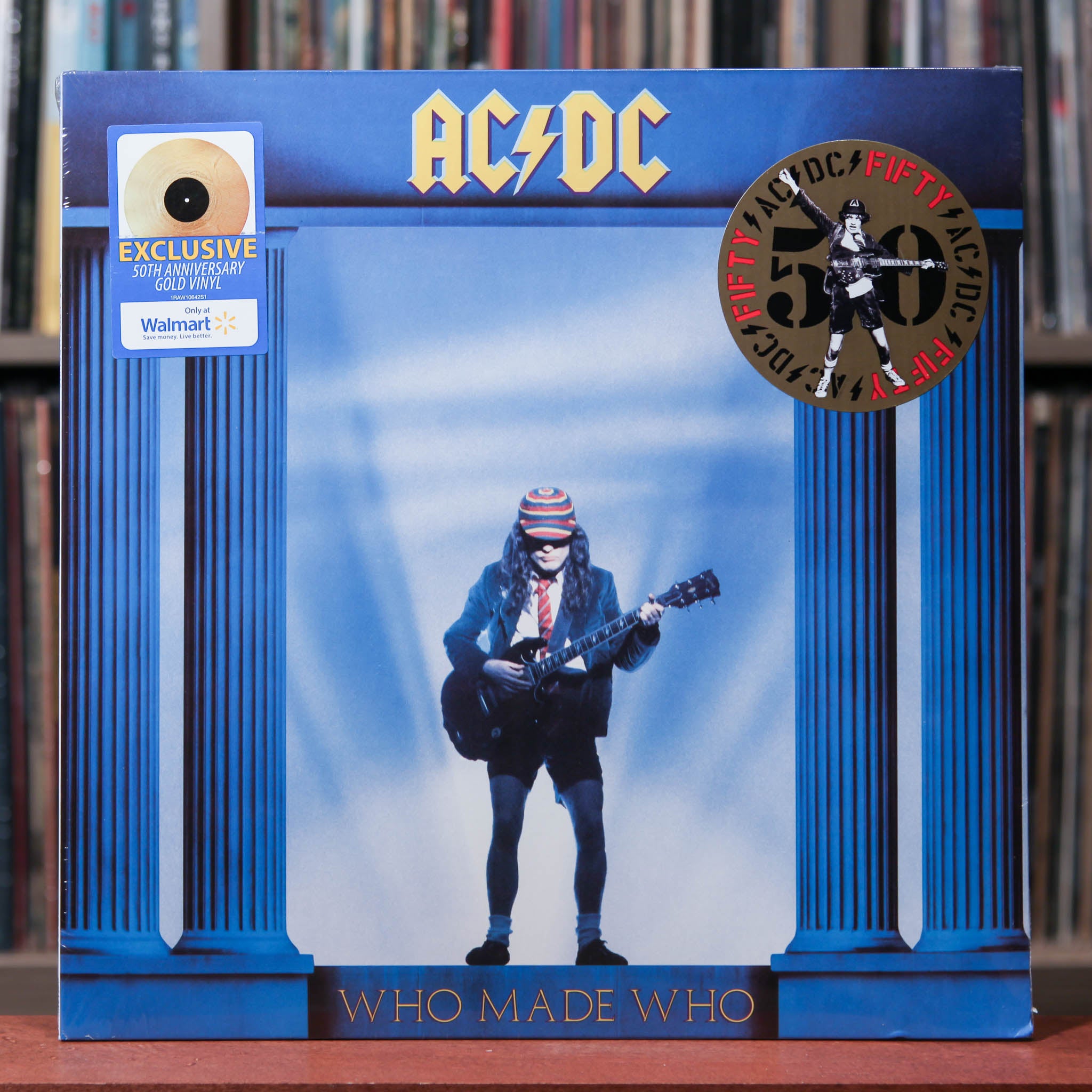 AC/DC - Who Made Who - 50th ANNIVERSARY GOLD vinyl 2024 Albert Product